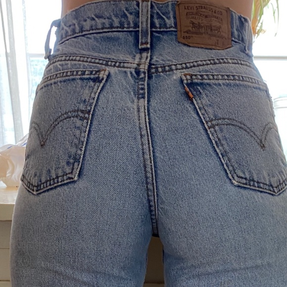 VINTAGE LEVIS 550 STUDENT • 28/32 - Picture 14 of 14